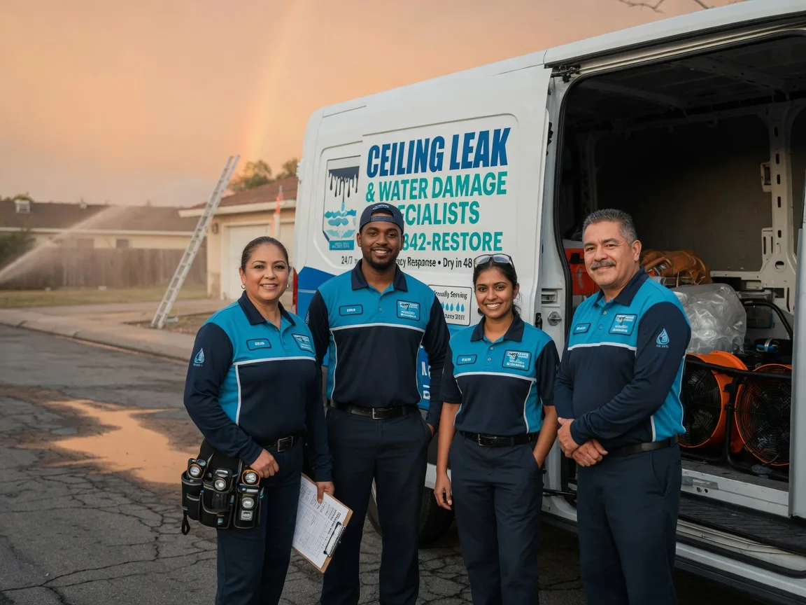 Ceiling Leak Cleanup company in Johannesburg, MI